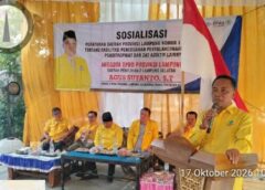 Agus Sutanto Sosialisasikan Perda Narkotika di Natar, Ajak Masyarakat Cegah Penyalahgunaan Narkoba